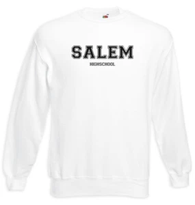 Salem Highschool Sweatshirt Pullover Witch Witches Halloween Massachusetts USA - Picture 1 of 1