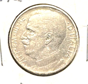 Italy 1919 R 50 centesimi KM61.2 XF - Picture 1 of 2