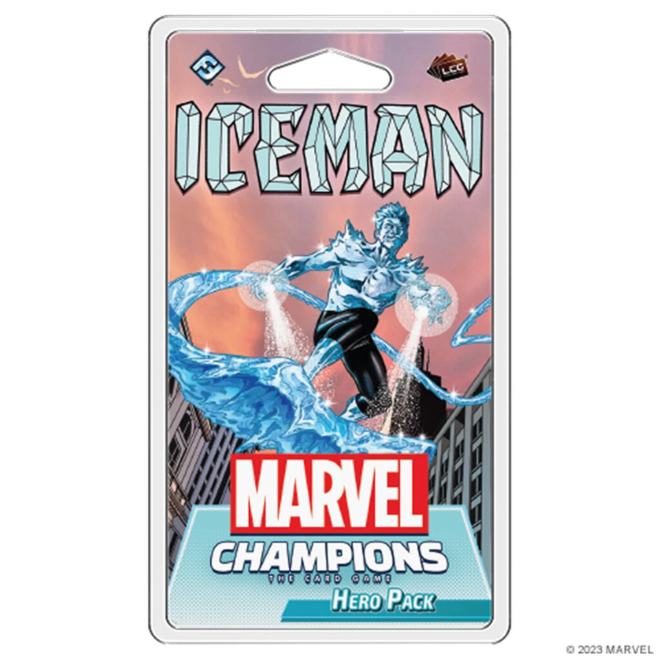 Iceman Hero Pack Marvel Champions: The Card Game LCG Foto 1 de 1