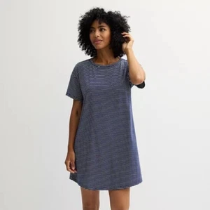 Women's Sonoma Goods For Life Long Knit Short Sleeve Sleep ShirtSize M - Picture 1 of 1