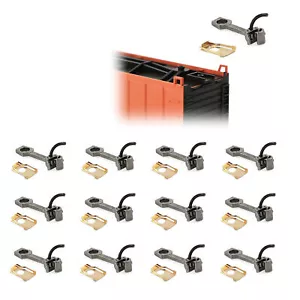 Evemodel 12pcs HO Scale 1:87 Knuckle Metal Couplers Coupling Hooks - Picture 1 of 10