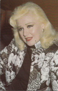 GINGER ROGERS - Original Vintage 3,5" x 5,5" Sammler Postkarte (unbenutzt) 1980 - Bild 1 von 2