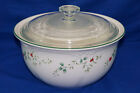 Pfaltzgraff Winterberry Large Covered Casserole, 9 7/8" x 4 7/8", with Glass Lid