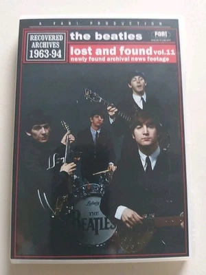 BEATLES LOST AND FOUND VOL 11 ARCHIVAL NEWS FOOTAGE  DVD R - Image 1 of 3