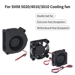 3D Printer Accessories Mainboard Fan Cooling with Cable for SV08 Silents Board - Afbeelding 1 van 11