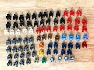 Lot Of 82 - Lego Bionicle 32174 Technic Axle Connector 2 x 3 Ball Joint Socket - Picture 1 of 4