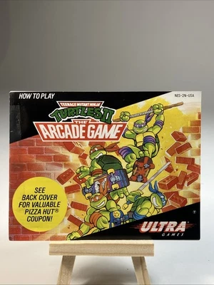 Teenage Mutant Ninja Turtles II: The Arcade Game NES 1990 (SOLO MANUAL) Foto 1 de 4