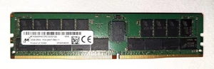 MTA36ASF4G72PZ-2G3D1QG Micron 32GB (1X32GB) 2RX4 PC4-2400T DDR4 Server Memory - Picture 1 of 1