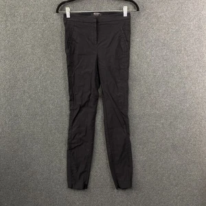 Portmans Status Womens 6 Skinny Trouser Pants Black Slim Fit Mid Rise Ankle Zip - Picture 1 of 15