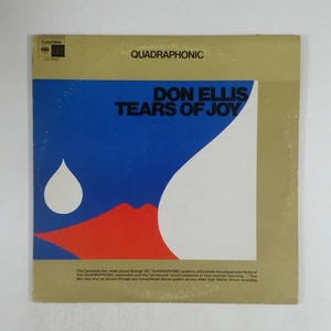 DON ELLIS Tears Of Joy GQ30927 Quadraphonic 2xLP Vinyl VG+ Cover VG+ GF Jazz - Picture 1 of 5