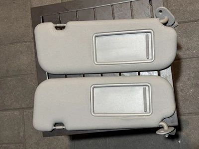 Conjunto de quebra-sol 2013-2017 Hyundai Elantra fabricante de equipamento original esquerda e direita cinza/cinza - Imagem 1 de 4