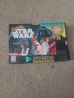 Super Star Wars - Super Nintendo SNES - Complete - Authentic - Great Shape!! - Image 1 of 4