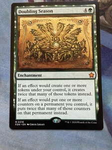NM - Doubling Season M Foundations 216 - Picture 1 of 2