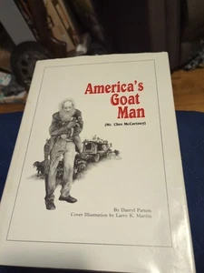 Ches McCartney America's Goat Man Signed X2 By Ches McCartney (Subject Of Book) - Foto 1 di 14