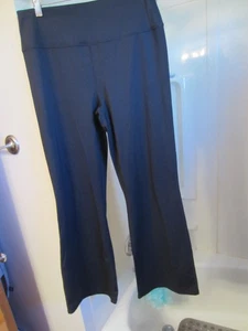 pre-owned women's active wear pants flared  ProMover Size XL black color - Picture 1 of 9