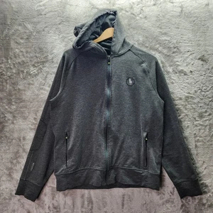 Polo Sport Ralph Lauren Full Zip Felpa con Cappuccio Grigio Sportiva Uomo Taglia L - Foto 1 di 20