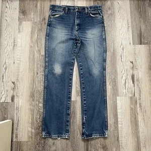 Jeans vintage Wrangler bootcut 34x32 western cowboy - Foto 1 di 6