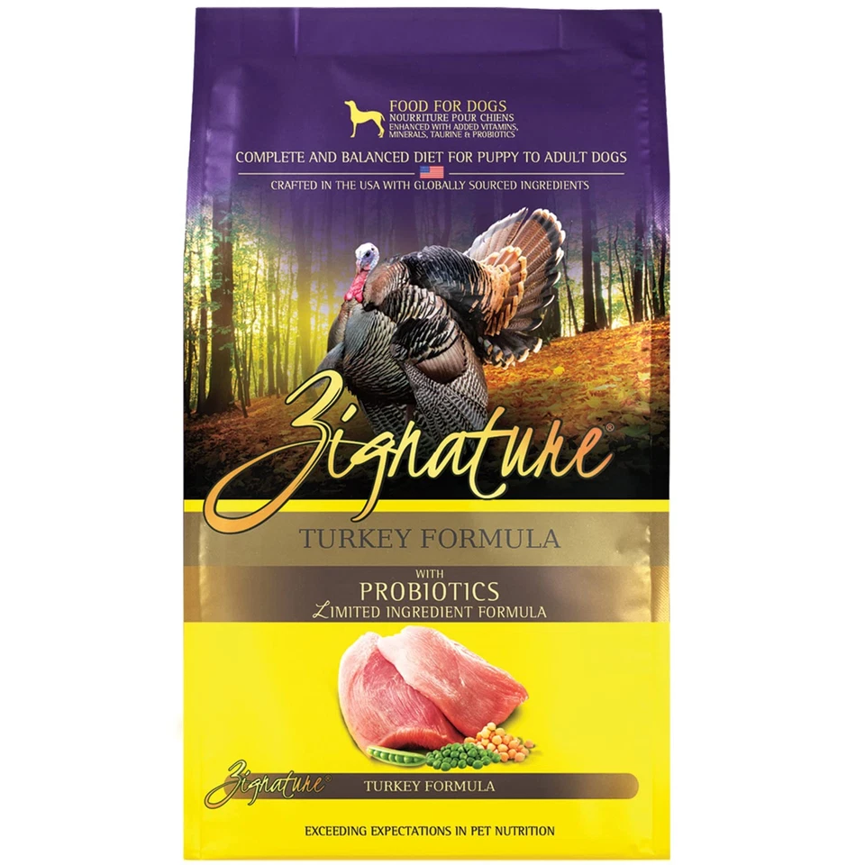 Zignature Turkey Dry Dog Food 13 5pound