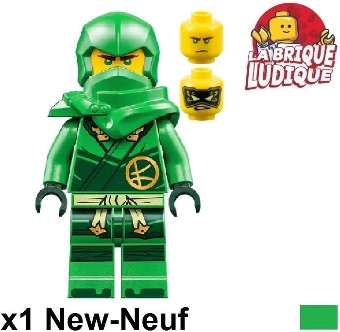 Lego Figurine Minifig Ninjago Lloyd ninja vert Dragons Rising Tunic hood njo0813 - Photo 1/1