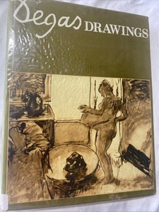 Degas Drawings Hardcover 1969 Ex Library Paul Hamlyn - Picture 1 of 15