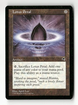 Lotus Petal Tempest #294 Magic the Gathering - Image 1 of 2