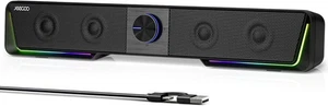 Jeecoo A40 PC Speakers, Computer Speakers for Desktop Monitor, Usb Speaker Stere - Afbeelding 1 van 8