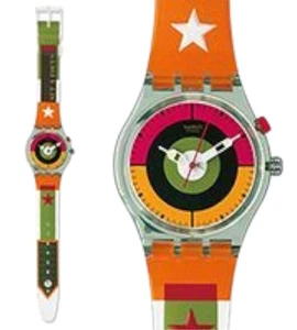 Swatch Watch Guerrilla GG902 2000 Standard Gents - Picture 1 of 9