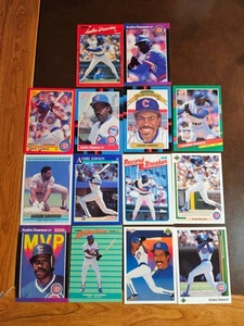 ANDRE DAWSON - **Lotto di 14 diversi (2 inserti)** - Cubs - (tutti nuovi di zecca) - Foto 1 di 1