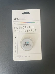 NEW dot.class White Digital Networking Business Card Tap Share iPhone /Android - Picture 1 of 7