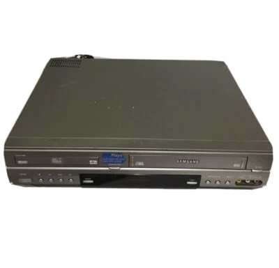 Samsung DVD-V1000 VHS DVD Combo Player VCR Recorder Tested No Remote - Image 1 of 4