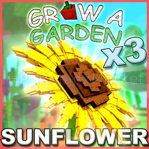 GROW A GARDEN |🌻SUNFLOWER *RARE* Fruit x3🌻| Roblox -🌱Fast Delivery & Easy🌱 - Picture 1 of 1