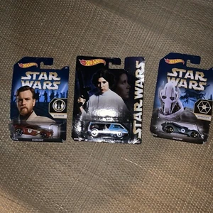 Menge 3 Hot Wheels Star Wars Karten Separatisten Lea Dream Van Jedi Orden Neu in Verpackung 120 - Bild 1 von 5