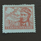 Czechoslovakia: 1946 Airmail 1.50 Kc. Collectible Stamp.