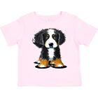 Inktastyczny berneński pies górski T-shirt dla malucha - KiniArt Bmd Śliczny rysunek Unisex