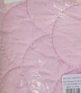 NUEVO Cerámica Granero Niños ROSA Cosido Reversible Estándar SIMULADO Tinte Corbata Costera - Imagen 1 de 4