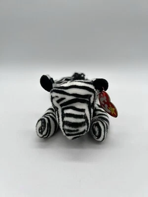 Ty Beanie Baby Ziggy the Zebra, 8.5” Plush Stuffed Animal Toys 1995 - Image 1 of 4
