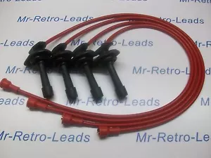 ROT 8,5 MM LEISTUNG ZÜNDLEITUNGEN PASST ZUM SUBARU IMPREZA 2.0 TURBO WRX STI - Bild 1 von 4