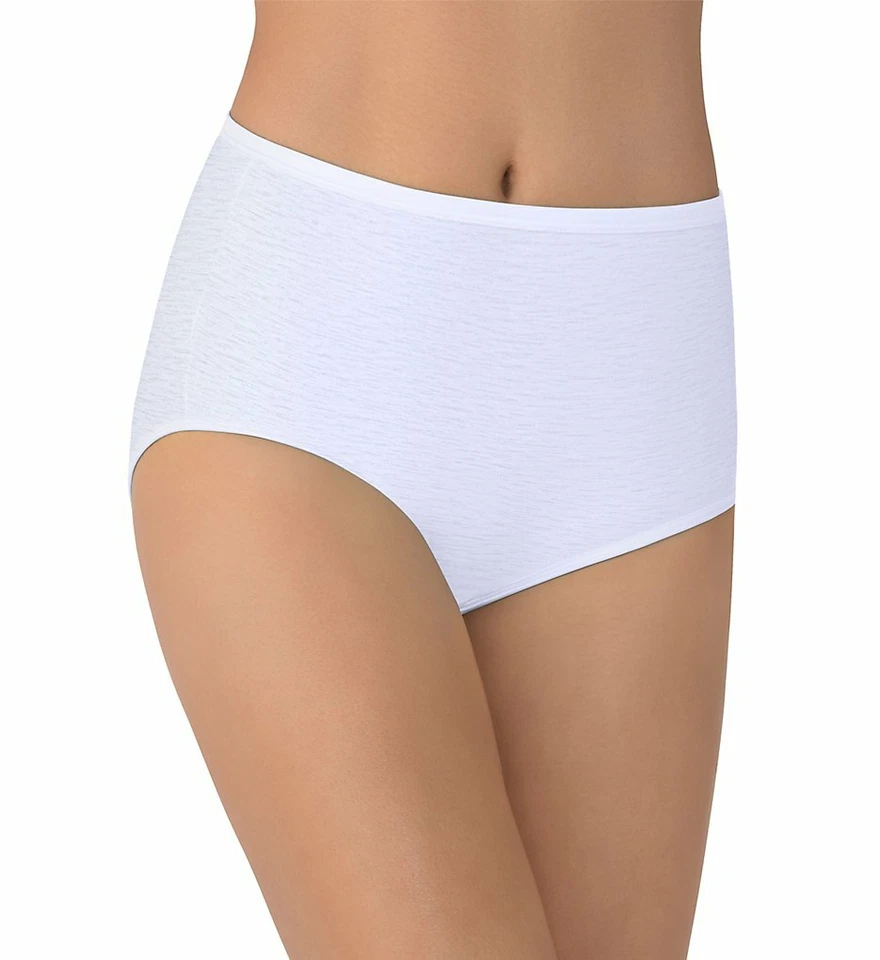 1 Vanity Fair Illumination Brief Size 8 Style 13109 White