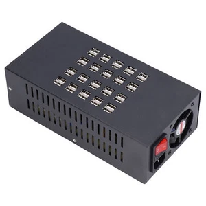 40 USB Multi Port Charger Mobile Phone Direct Charging 2 Row Socket Power 220V - Photo 1 sur 12