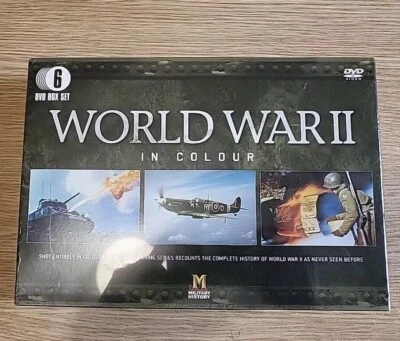 World War 2 in Colour DVD Documentary Military History New & Sealed - Image 1 of 3