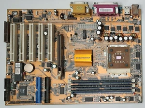 Elitegroup K7S6A Sockel A AGP retro Mainboard + AMD Athlon XP 1700+ + 1GB RAM - Bild 1 von 3