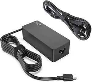 65W USB-C Type-C Adapter Laptop Charger For Lenovo ThinkPad Acer Dell HP ASUS - Picture 1 of 9
