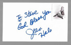 Jean Hale Signed Autographed AUTO 3x5 Index Card In Like Flint