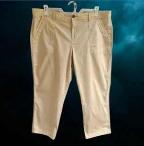 Pantalones cortos para mujer Style & Co. beige talla 18 - Imagen 1 de 9
