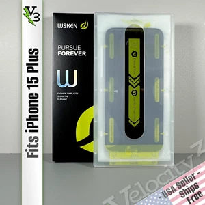 Protezioni Schermo per iPhone 15 Plus - 2x Vetro Privacy con Vassoio di Installazione | WSKEN - Foto 1 di 13