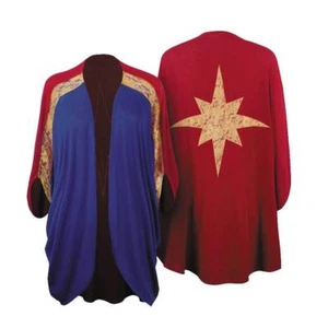 Marvel Captain Marvel Womens Dolman Shrug - Picture 1 of 1
