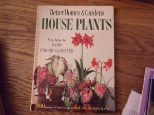 Better Homes and Gardens House Plants Book Indoor Gardener 1959 Vintage - Picture 1 of 2