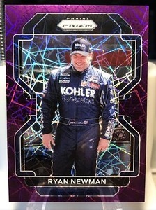 2022 Panini Prizm NASCAR Racing RYAN NEWMAN PURPLE VELOCITY /199 😈