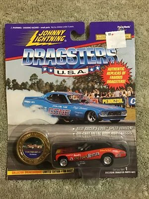 1995 Johnny Lightning Dragsters USA PAT MIRICK Chi-Town Hustler Dodge NHRA 1/64 - Image 1 of 4