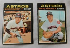 1971 Topps Houston Astros Baseball Pick one 